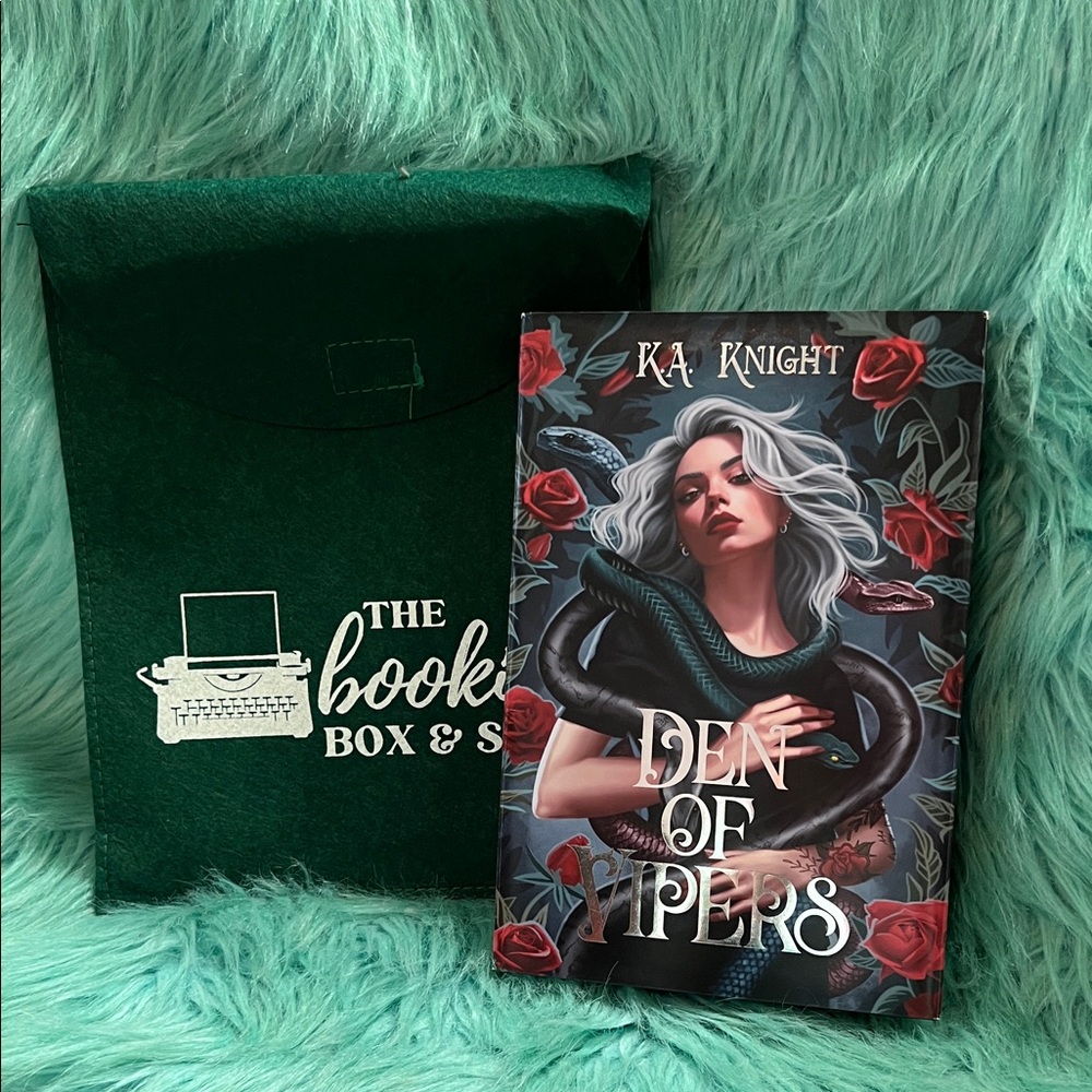 Bookish Box 1st Print Signed by K.A. Knight Den Of Vipers